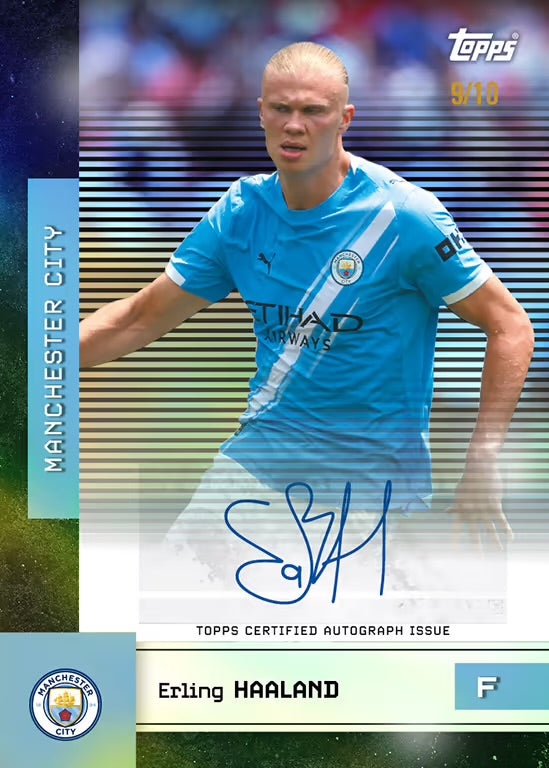 2025-26 TOPPS Manchester City Official Team Set Box