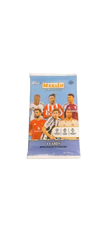 EINZELPACK 2024-25 TOPPS Merlin UEFA Club Competitions Hobby
