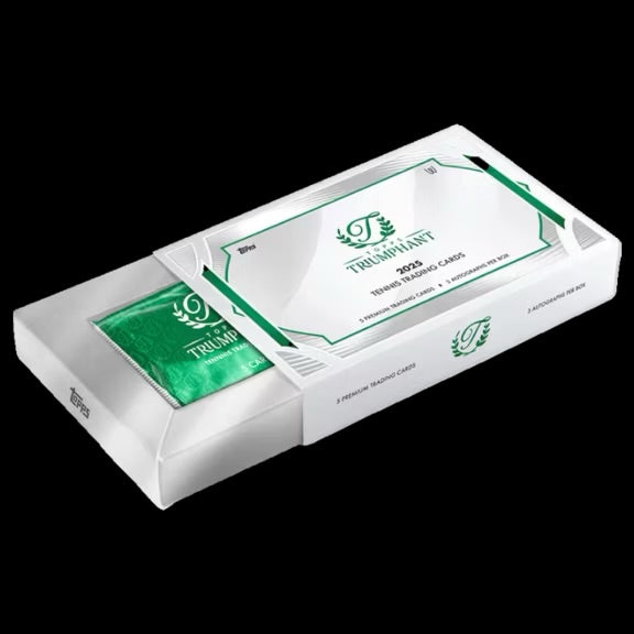 2025 TOPPS Triumphant Tennis Cards Hobby Box