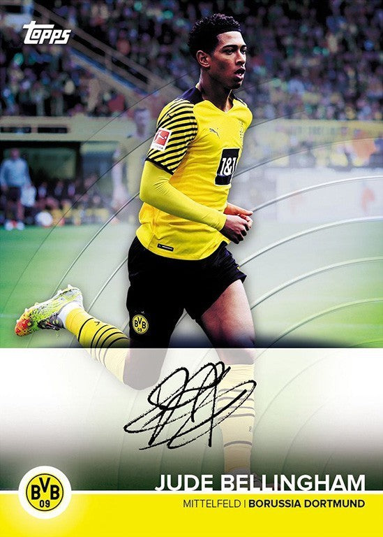 2021-22 TOPPS Borussia Dortmund Official Team Set Box