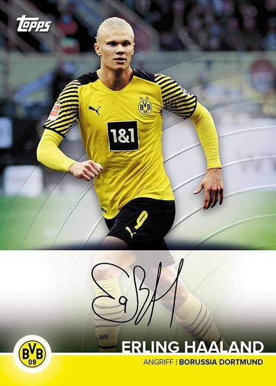 2021-22 TOPPS Borussia Dortmund Official Team Set Box