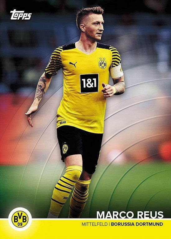 2021-22 TOPPS Borussia Dortmund Official Team Set Box