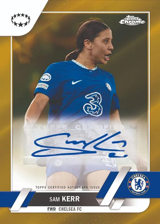 Topps Chrome UW Champions League Soccer Box 22-2023