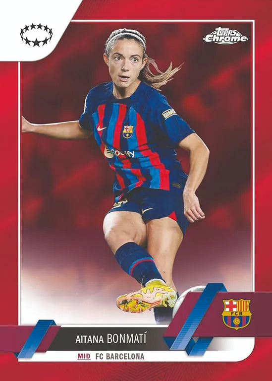 Topps Chrome UW Champions League Soccer Box 22-2023
