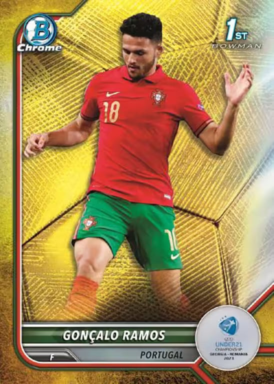 EINZELPACK Topps Chrome Road to UEFA Under-21 European Championship Bowman LT