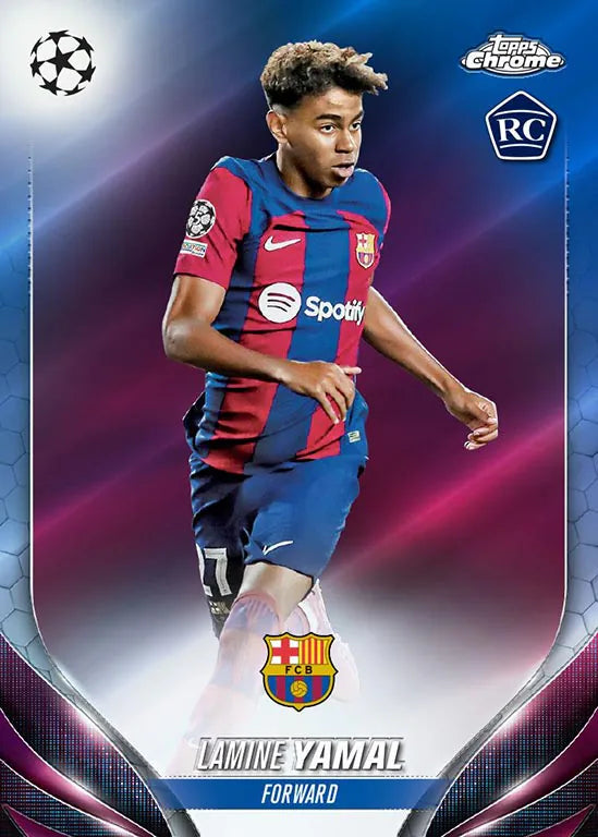 2023-24 TOPPS Chrome UCC Soccer Box