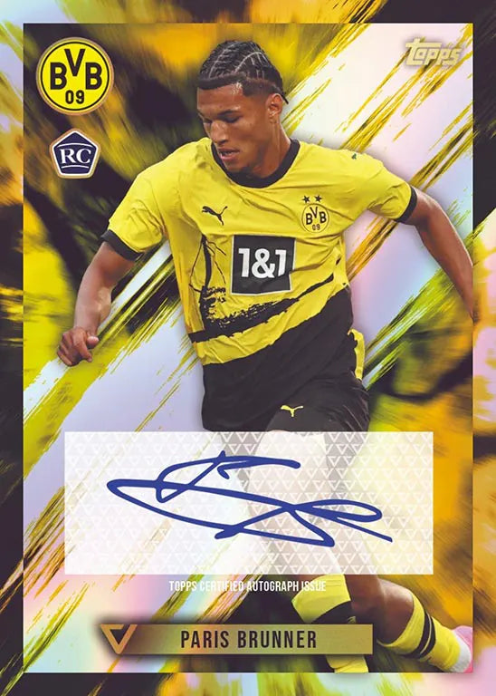 2023-24 TOPPS Vernissage Borussia Dortmund Soccer Cards Box