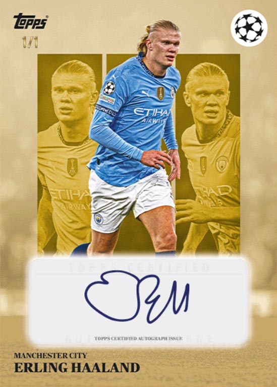 2024-25 TOPPS Simplicidad UEFA Club Competitions Box