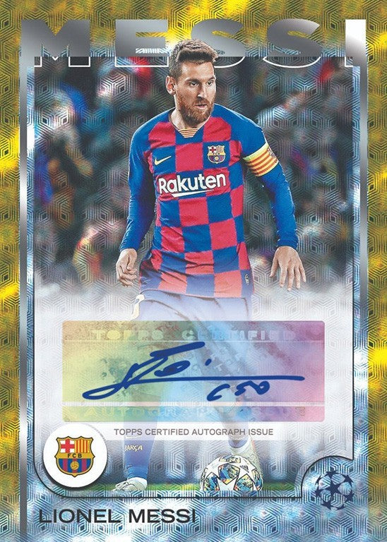 2024-25 TOPPS UEFA Club Competitions Soccer Cards Hanger Box