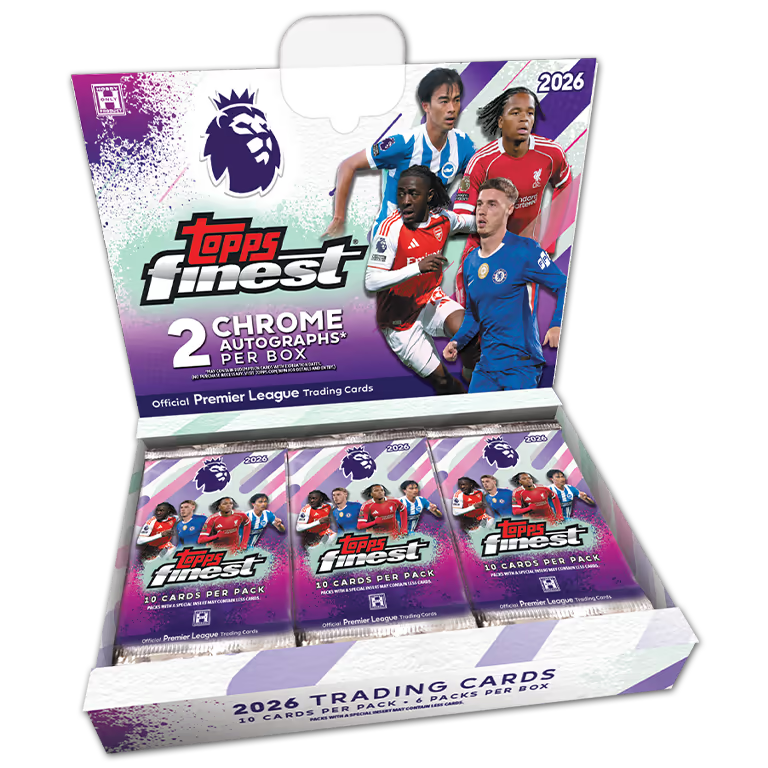 2025-26 TOPPS FINEST PREMIER LEAGUE HOBBY BOX