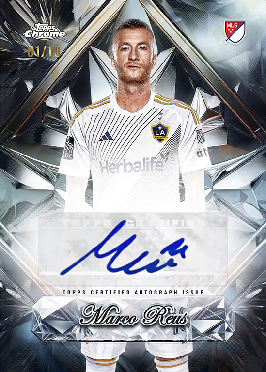 2025 TOPPS Chrome Sapphire Edition Major League Soccer Cards Hobby Box