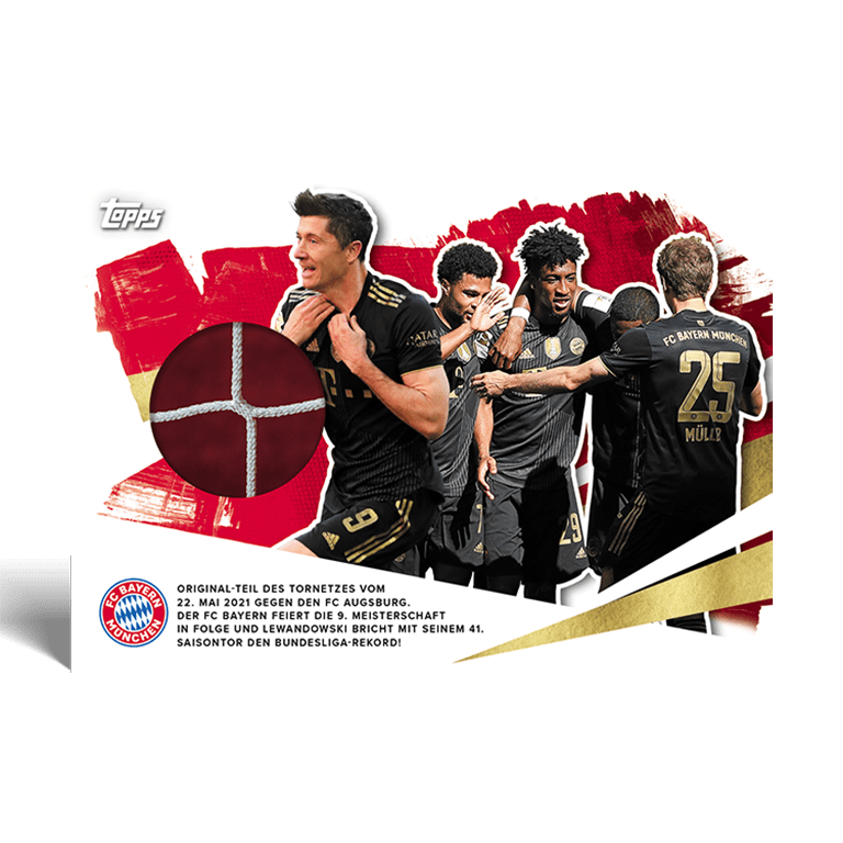 2021-22 TOPPS FC Bayern München Team Box