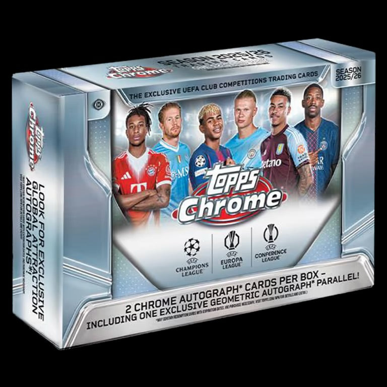 2025-26 TOPPS Chrome UCC Breaker's Delight Box