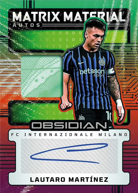 2025-26 Panini Obsidian Soccer International
