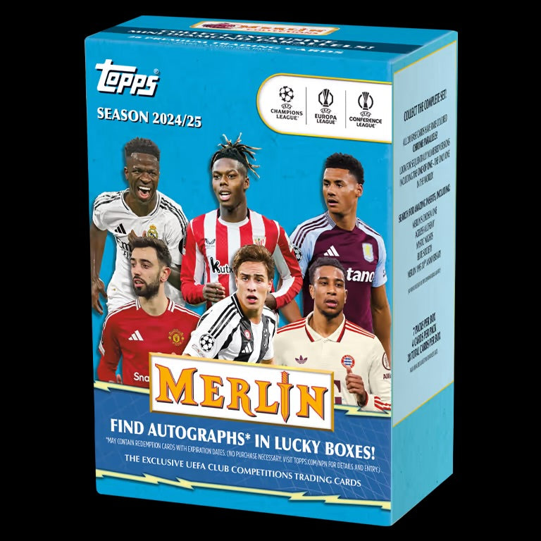 2024-25 TOPPS Merlin UEFA Club Competitions VALUE Box