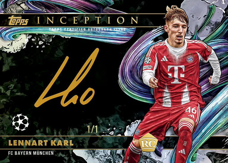 PYT#1 FULL CASE - 2025-26 TOPPS INCEPTION UCC