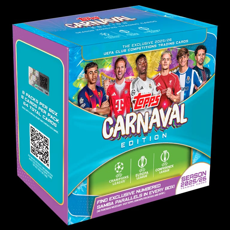 RTB#1 - 2025-26 TOPPS Carnaval Edition UEFA Club Competitions Box