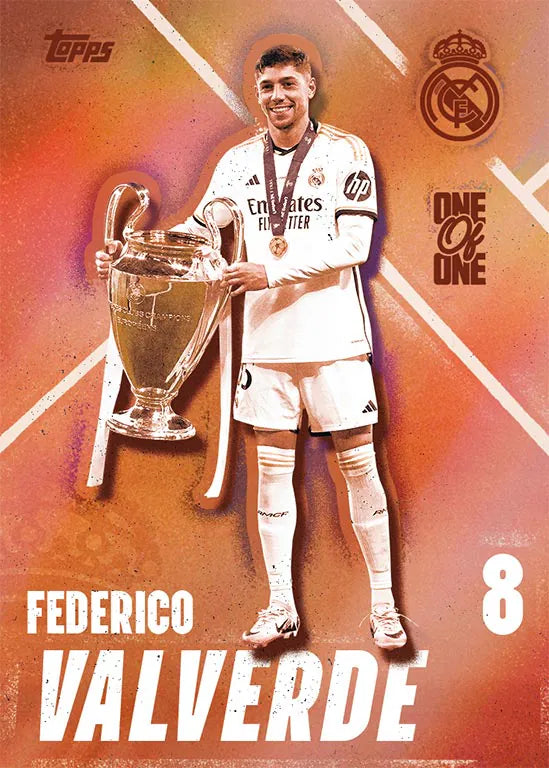 2024-25 TOPPS REAL MADRID C.F. Official Team Set Box