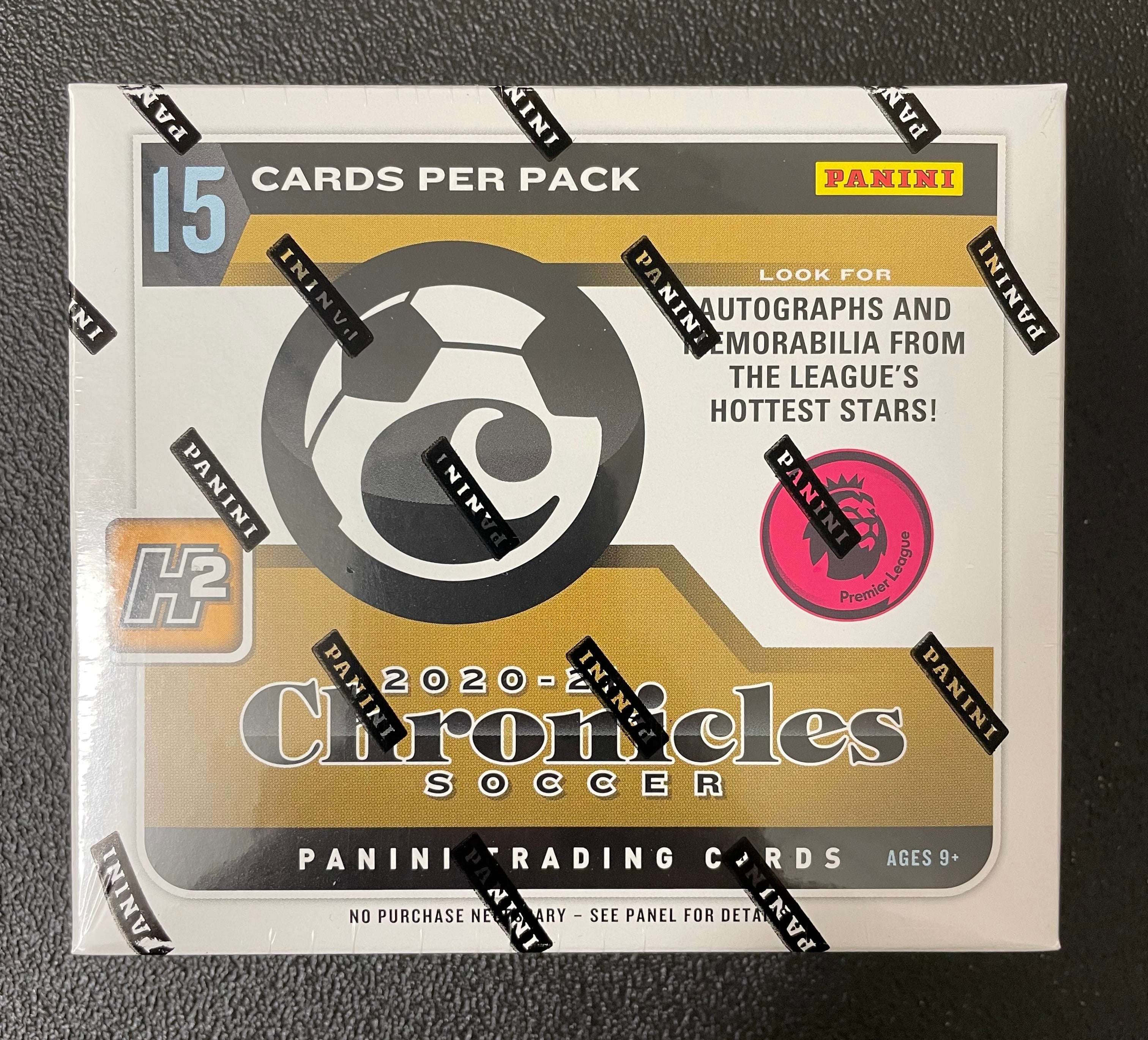 2020/21 PREMIER LEAGUE Panini Chronicles H2 Hobby Hybrid Box