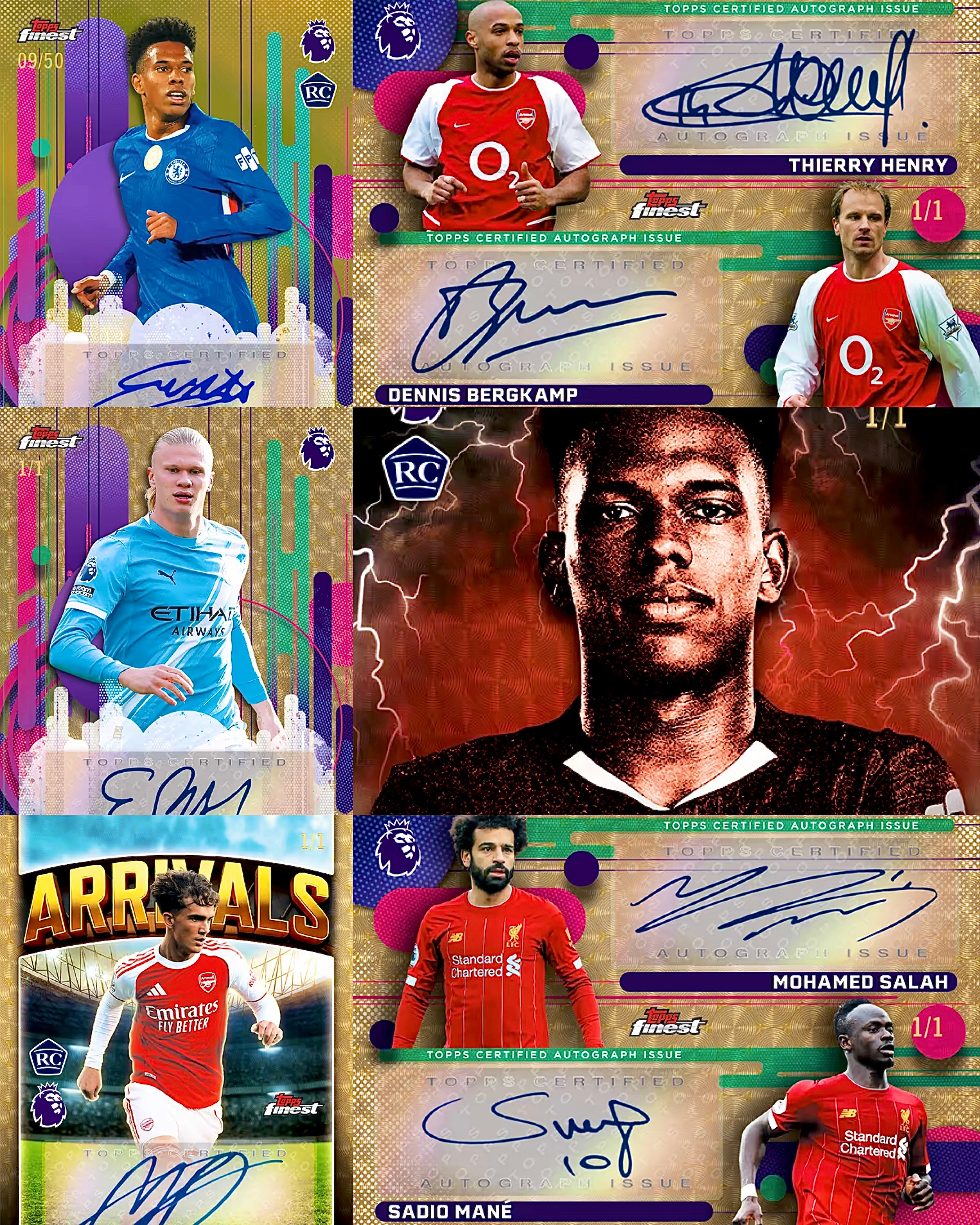 2025-26 TOPPS FINEST PREMIER LEAGUE HOBBY BOX