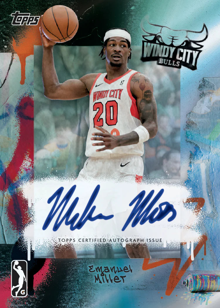 2024/25 Topps Chrome Basketball G-League Hobby Box