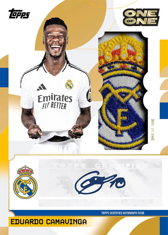 2024-25 TOPPS REAL MADRID C.F. Official Team Set Box