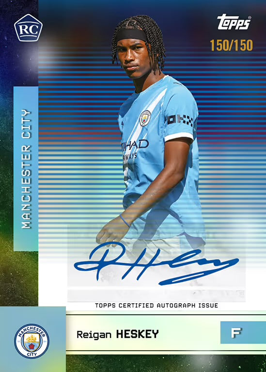 2025-26 TOPPS Manchester City Official Team Set Box