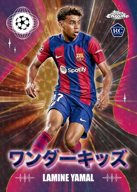 2023-24 TOPPS UCC JAPAN EDITION HOBBY BOX (LAMINE YAMAL RC YEAR)