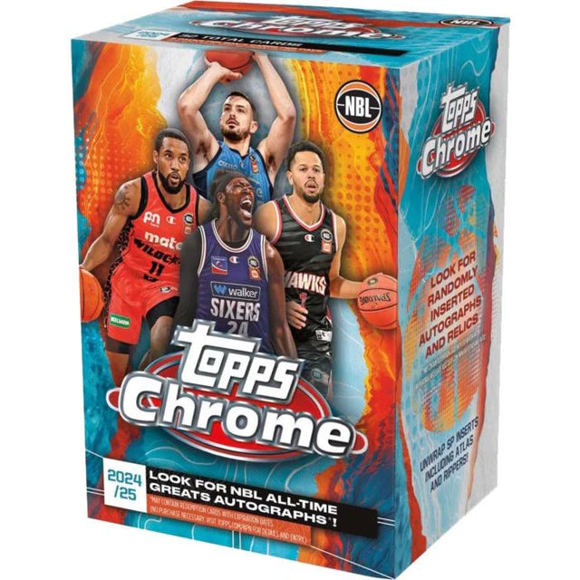 2024/25 Topps Chrome NBL Basketball Box