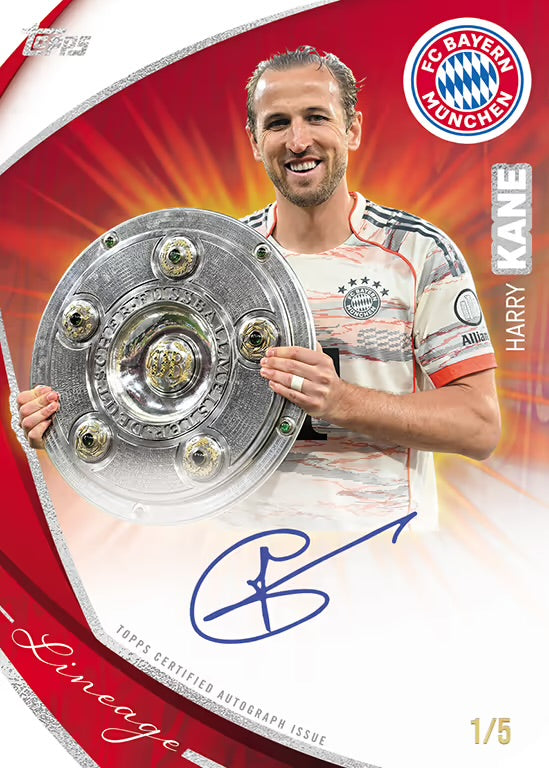 PYP#1 - FULL CASE - 2025-26 TOPPS LINEAGE FC BAYERN MÜNCHEN
