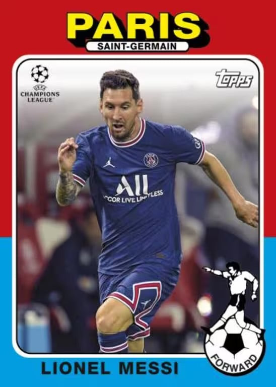 EINZELPACK 2021-22 TOPPS UEFA CHAMPIONS LEAGUE SOCCER – 1ST EDITION EXCLUSIVE (Max. nummeriert /30)