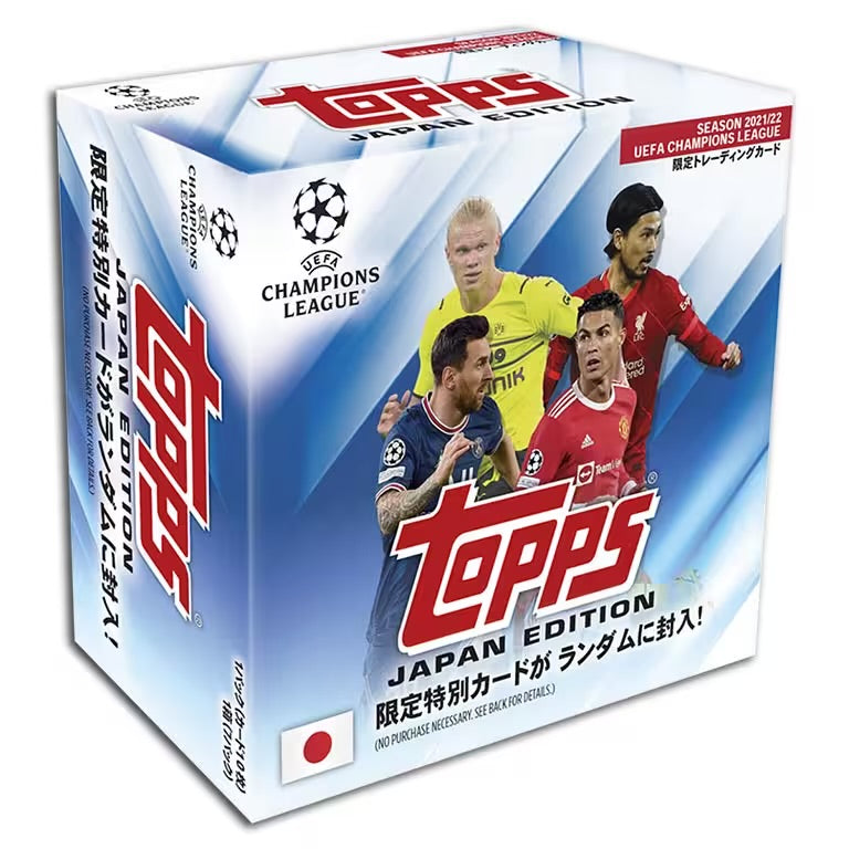 TOPPS UCL Japan Edition Exclusive 2022 Hobby Box