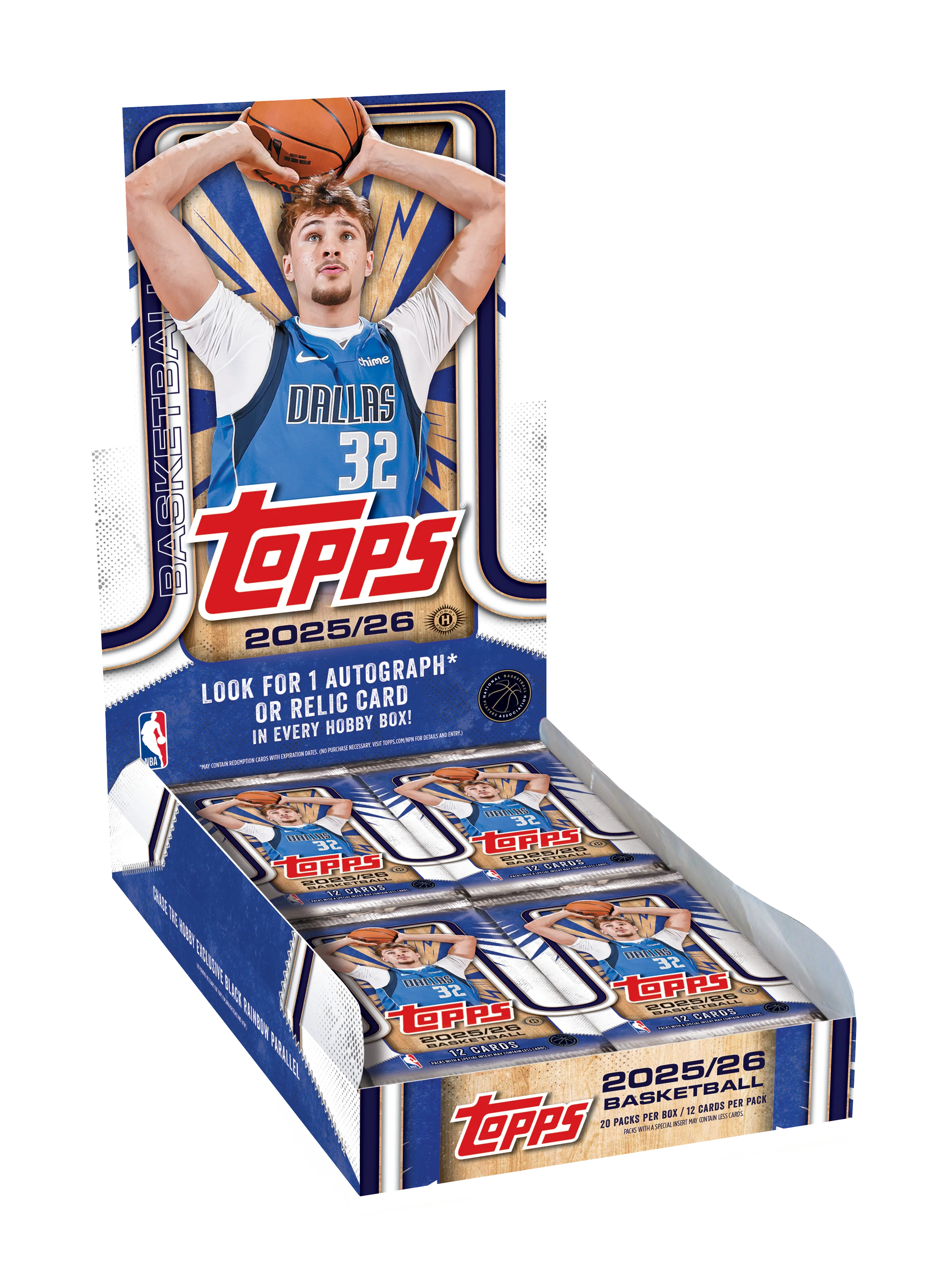 2025-26 Topps NBA Basketball Hobby Box