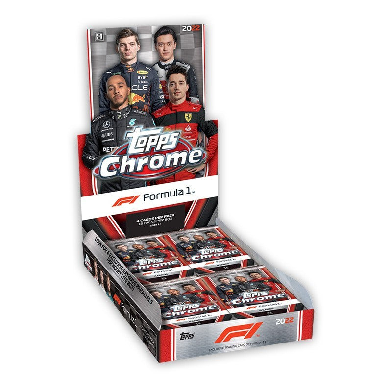 TOPPS Chrome Formel 1 Racing Hobby LT Box 22