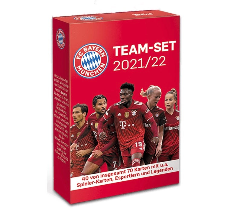 2021-22 TOPPS FC Bayern München Team Box
