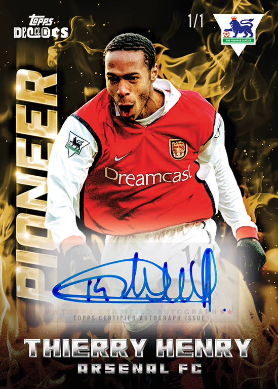 2025 Topps Decades Premier League – 90’s Edition Box