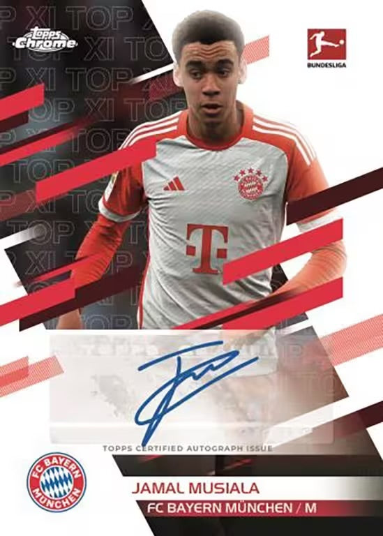 2023-24 TOPPS Chrome Bundesliga Soccer Hobby Box