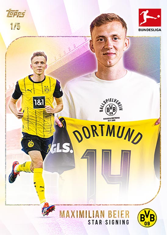 2024-25 TOPPS Summer Signings Bundesliga Soccer Box