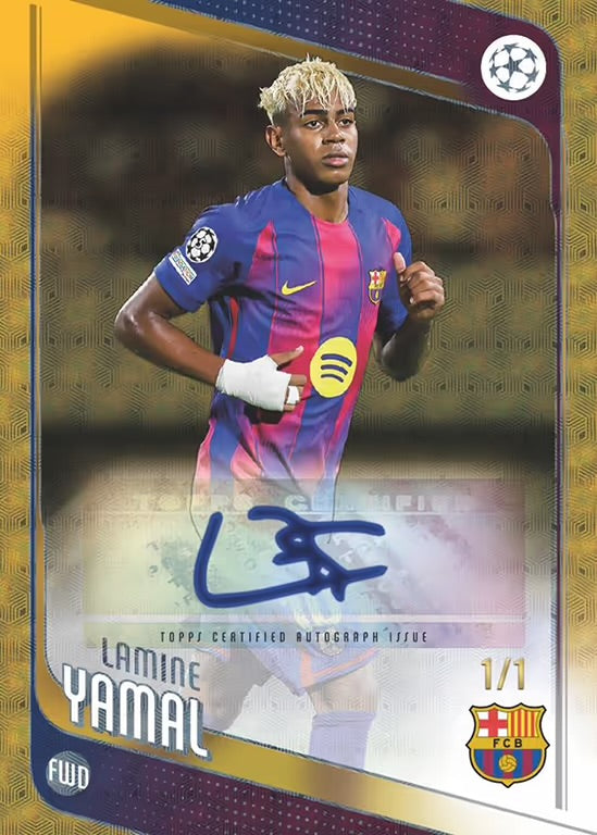 2025-26 TOPPS UEFA Club Competitions VALUE BOX