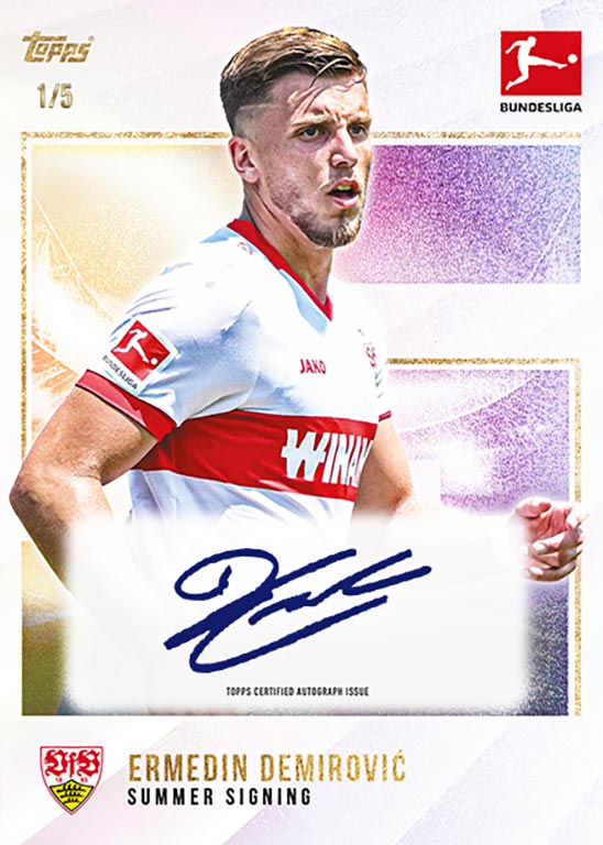 2024-25 TOPPS Summer Signings Bundesliga Soccer Box