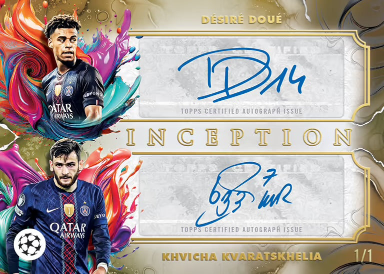 PYT#1 FULL CASE - 2025-26 TOPPS INCEPTION UCC