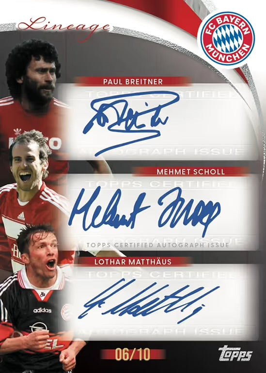 PYP#1 - FULL CASE - 2025-26 TOPPS LINEAGE FC BAYERN MÜNCHEN