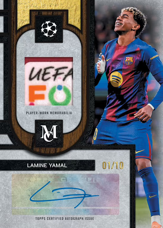 FULL CASE PYT#1 - Topps UCC Museum Hobby Box 2025-26 (8 Boxen)