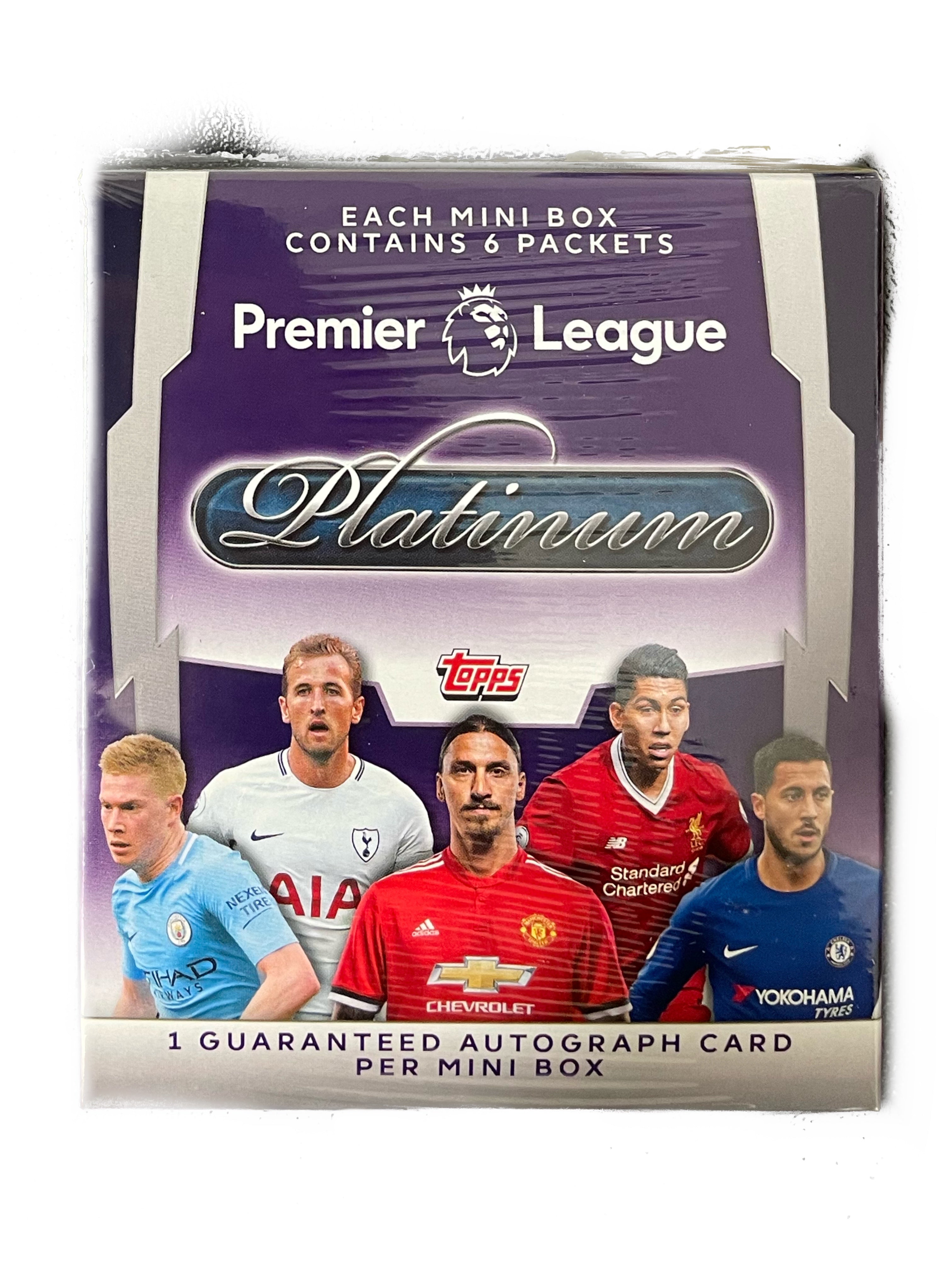 Topps Premier League Platinum Exclusive 2018