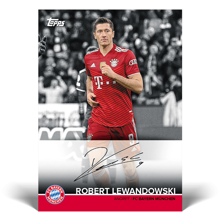 2021-22 TOPPS FC Bayern München Team Box