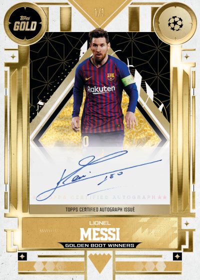 2025-26 Topps Gold UEFA Club Competitions
