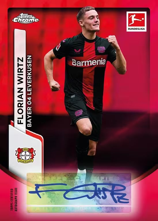 2023-24 TOPPS Chrome Bundesliga Soccer Hobby Box