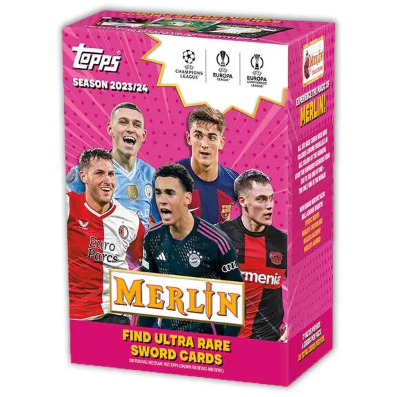 Topps Merlin Chrome UCC 2023-24 Blaster Box