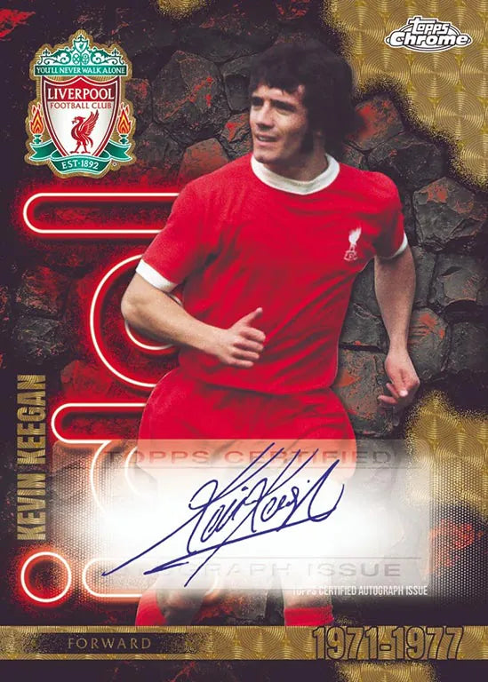 TOPPS Chrome LIVERPOOL FC Box 2023-24