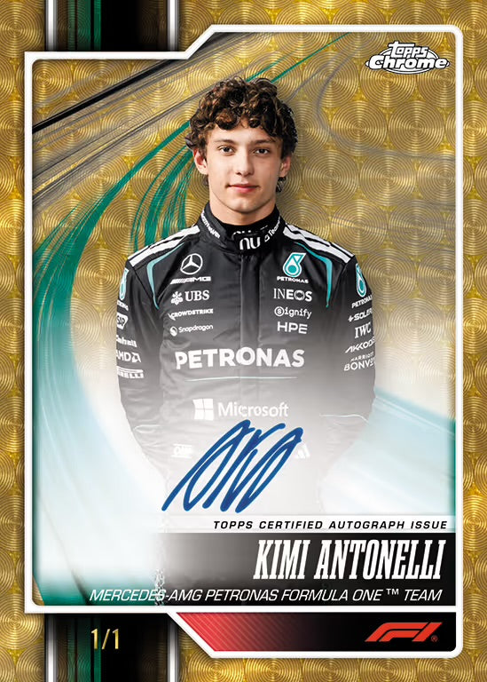 2026 TOPPS Chrome Formula 1 Racing Cards Value Box